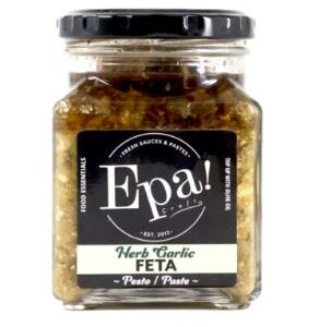 Herb Garlic Feta Pesto